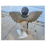Wooden Architectural Cherub Angel Statue Wooden Architectural Cherub Angel Statue