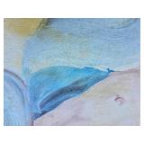 Wagon Gate Salvage Painted Cherub Scene Wagon Gate Salvage Painted Cherub Scene