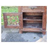 Scrollwork Detailed Bedside Cabinet Scrollwork Detailed Bedside Cabinet