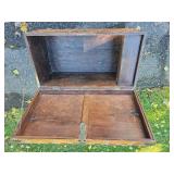 Vintage Teak Zanzibar Chest with Mother of Pearl Inlay Vintage Teak Zanzibar Chest with Mother of Pearl Inlay