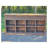 Jacobean Victorian Console Bookcase Jacobean Victorian Console Bookcase