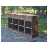 Jacobean Victorian Console Bookcase Jacobean Victorian Console Bookcase
