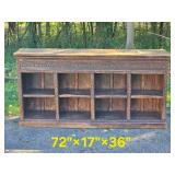 Jacobean Victorian Console Bookcase Jacobean Victorian Console Bookcase
