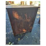 American Folk Floral Painted Five Drawer Bedroom Dresser American Folk Floral Painted Five Drawer Bedroom Dresser