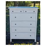 Contemporary Modern Six Drawer Dresser A Contemporary Modern Six Drawer Dresser A