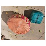Moroccan Leather Poof Ottoman Pairing Moroccan Leather Poof Ottoman Pairing