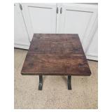 Iron Frame Campaign Side Table Iron Frame Campaign Side Table