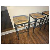 Carolina Cottage Rush Seat Twine Barstools Carolina Cottage Rush Seat Twine Barstools