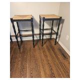 Carolina Cottage Rush Seat Twine Barstools Carolina Cottage Rush Seat Twine Barstools