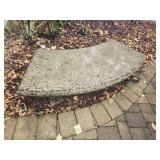 Classical Column Concrete Garden Bench Classical Column Concrete Garden Bench