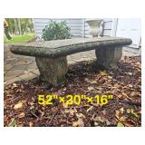 Classical Column Concrete Garden Bench Classical Column Concrete Garden Bench