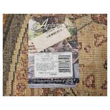 Contemporary Taupe & Moss Tone Oriental Round Rug ~ 5.4 wide Contemporary Taupe & Moss Tone Oriental Round Rug ~ 5.4 wide