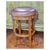 Hilldale Furniture Leather & Tac Barstools Hilldale Furniture Leather & Tac Barstools