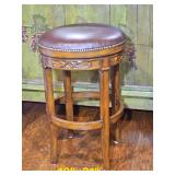 Hilldale Furniture Leather & Tac Barstools Hilldale Furniture Leather & Tac Barstools