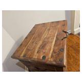 Rustic Industrial Storage Trunk Rustic Industrial Storage Trunk
