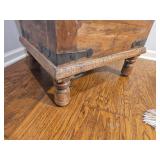 Rustic Industrial Storage Trunk Rustic Industrial Storage Trunk