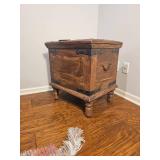 Rustic Industrial Storage Trunk Rustic Industrial Storage Trunk