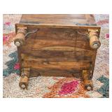 Rustic Industrial Storage Trunk Rustic Industrial Storage Trunk