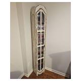 Slender Windowed Media Cabinet Slender Windowed Media Cabinet