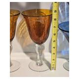 Art Glass Martini Glasses & Goblets Art Glass Martini Glasses & Goblets