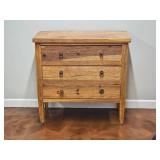 Primitive Three Drawer Desser Primitive Three Drawer Desser