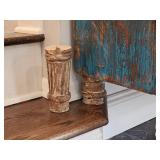 Distressed Windowed Sideboard Cabinet Distressed Windowed Sideboard Cabinet