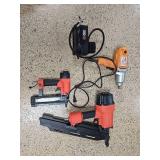 Pneumatic Nailer Set and Bonus Power Dill Pneumatic Nailer Set and Bonus Power Dill