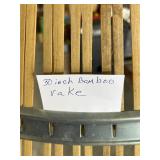 30" Bamboo Rake 30" Bamboo Rake