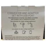 Travel Smart Converter and Adaptor Set Travel Smart Converter and Adaptor Set