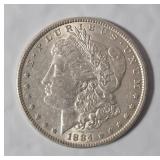 1884 Morgan Silver Dollar MS64