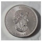 2021 2 Oz Fine Silver Ten Dollar Canadian Werewolf Coin - Unc Brilliant