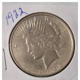 1922 Silver Peace Dollar