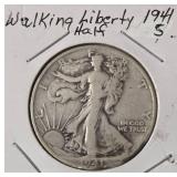 1941 S Silver Walking Liberty