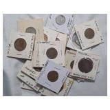 18 Coins from foreign countries