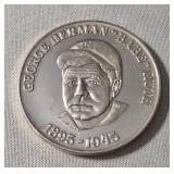 1895-1945 Babe Ruth 1 Oz. Silver Round Unc.