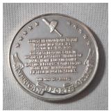 1895-1945 Babe Ruth 1 Oz. Silver Round Unc.