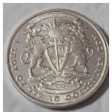 2016 Courage 1 Oz. Silver Round