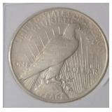 1922 D Peace Dollar  VF