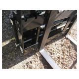 Side shift hydraulic fork attachmen...