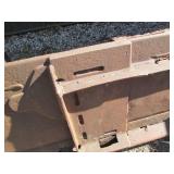 Bucket measuring 79" across, some r...