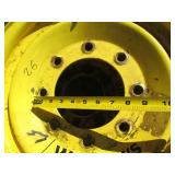 4 Wolf Paws Skid loader tires on 8 ...