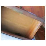 Ornate makeup stand with a marble t...