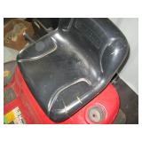 Craftsman riding lawn mower runs bu...