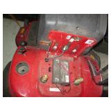 Craftsman riding lawn mower runs bu...
