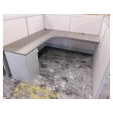 4 Pack of Cubicle Workstations
