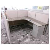 4 Pack of Cubicle Workstations