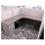 4 Pack of Cubicle Workstations