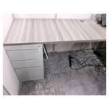 Side Table / Filing Cabinet Combo