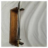 MFG 1871 French Bayonet MFG by St Etienne with Original Scabbard, AKA t.......