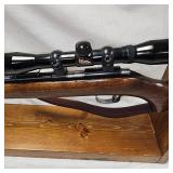 Winchester Model 72, Produced from 1938-59, Tube Feed Bolt Action, 22 SLLR w Scope/Sling